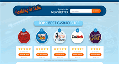 Desktop Screenshot of gamblingindia.com